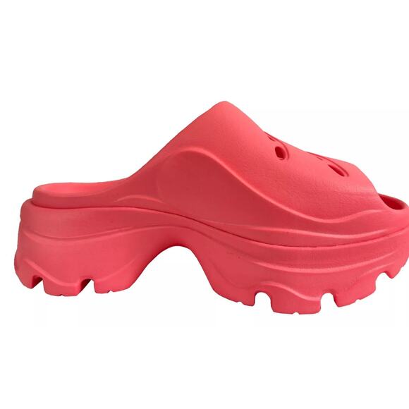 NEW Adidas Stella McCartney aSMC Clog Mule Women\'s SZ 5 Coral